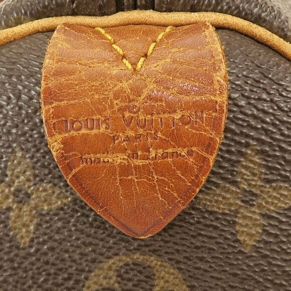 Authentic LOUIS VUITTON Speedy 35 Monogram - Picture 13 of 16